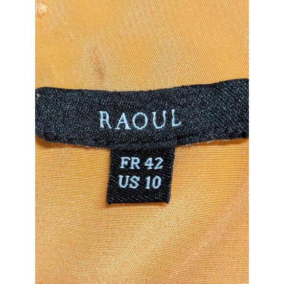 Silk Blouse Size 10 Sleeveless Raoul Old Money Chic Comfortable Matching Pants - Picture 6 of 8